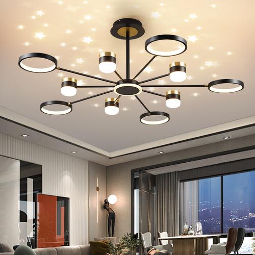 吊灯客厅灯现代简约大气2022年新款星空顶卧室餐厅灯北欧创意灯具